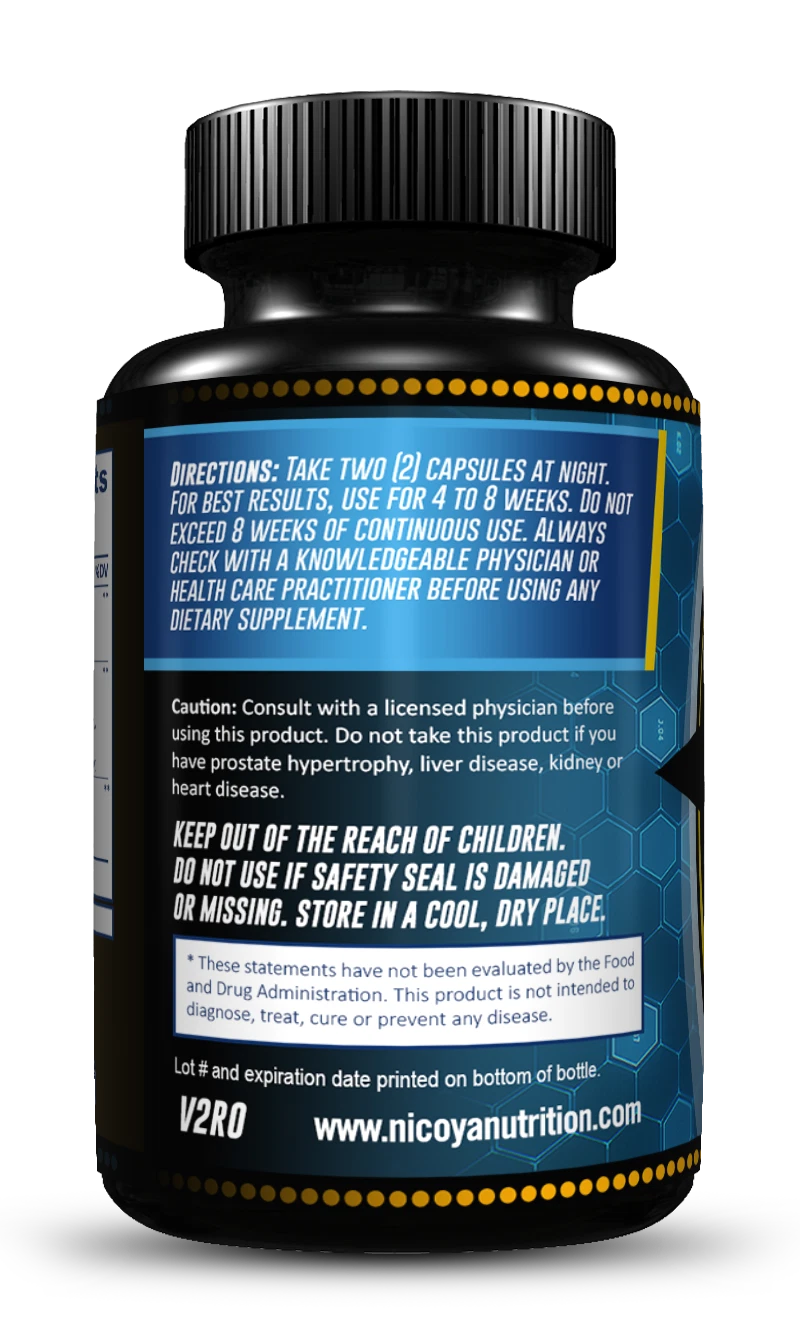 Bottle of PCT Supplement for Hormone & Male Support – 700 MG+ to support health and wellness