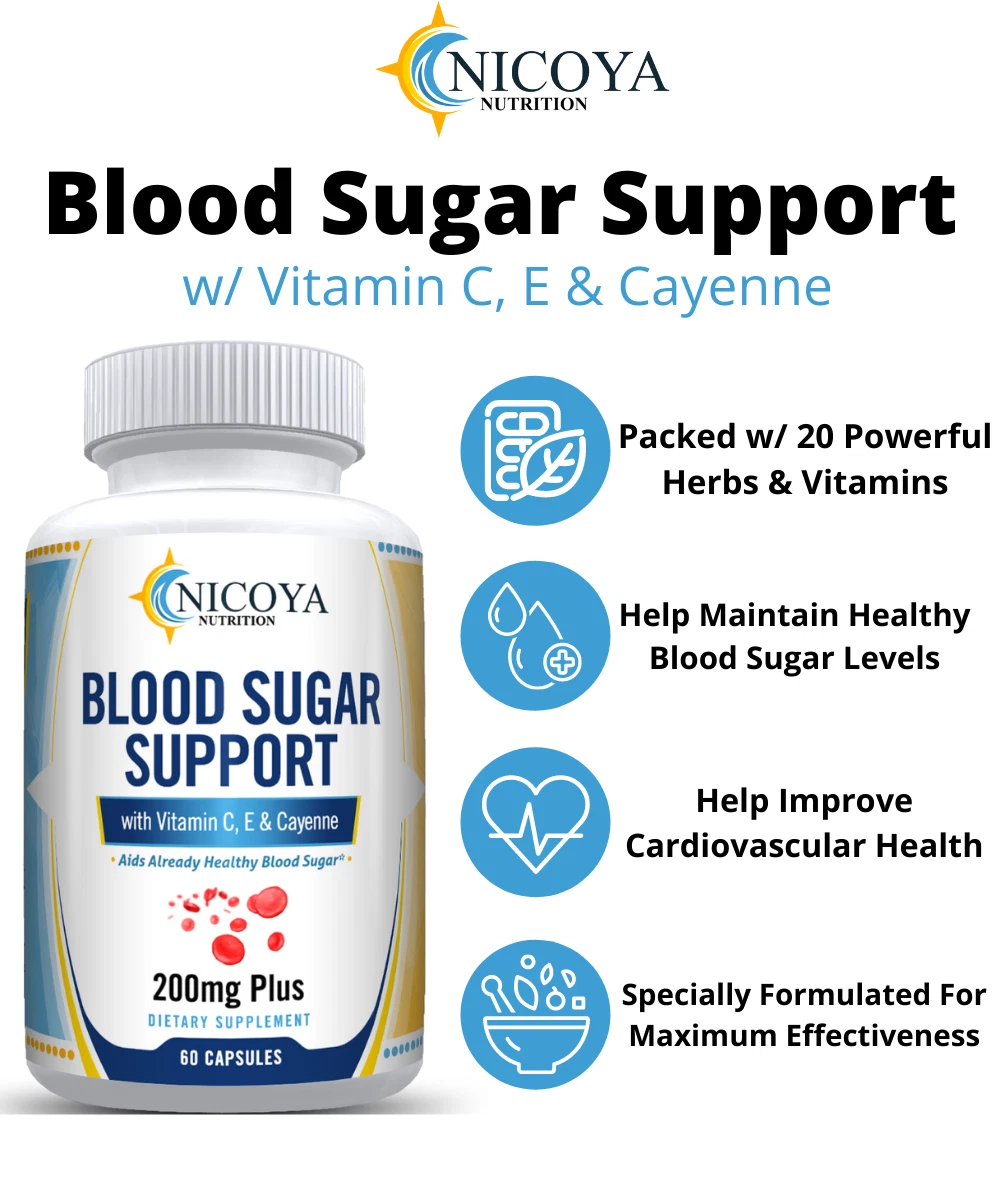 Bottle of Alpha Lipoic Acid Blood Sugar Support Supplement – 200MG+ to support health and wellness