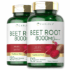 Bottle of Beet Root Capsules 8000mg to support health and wellness