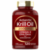 Bottle of Antarctic Krill Oil 2000mg to support health and wellness