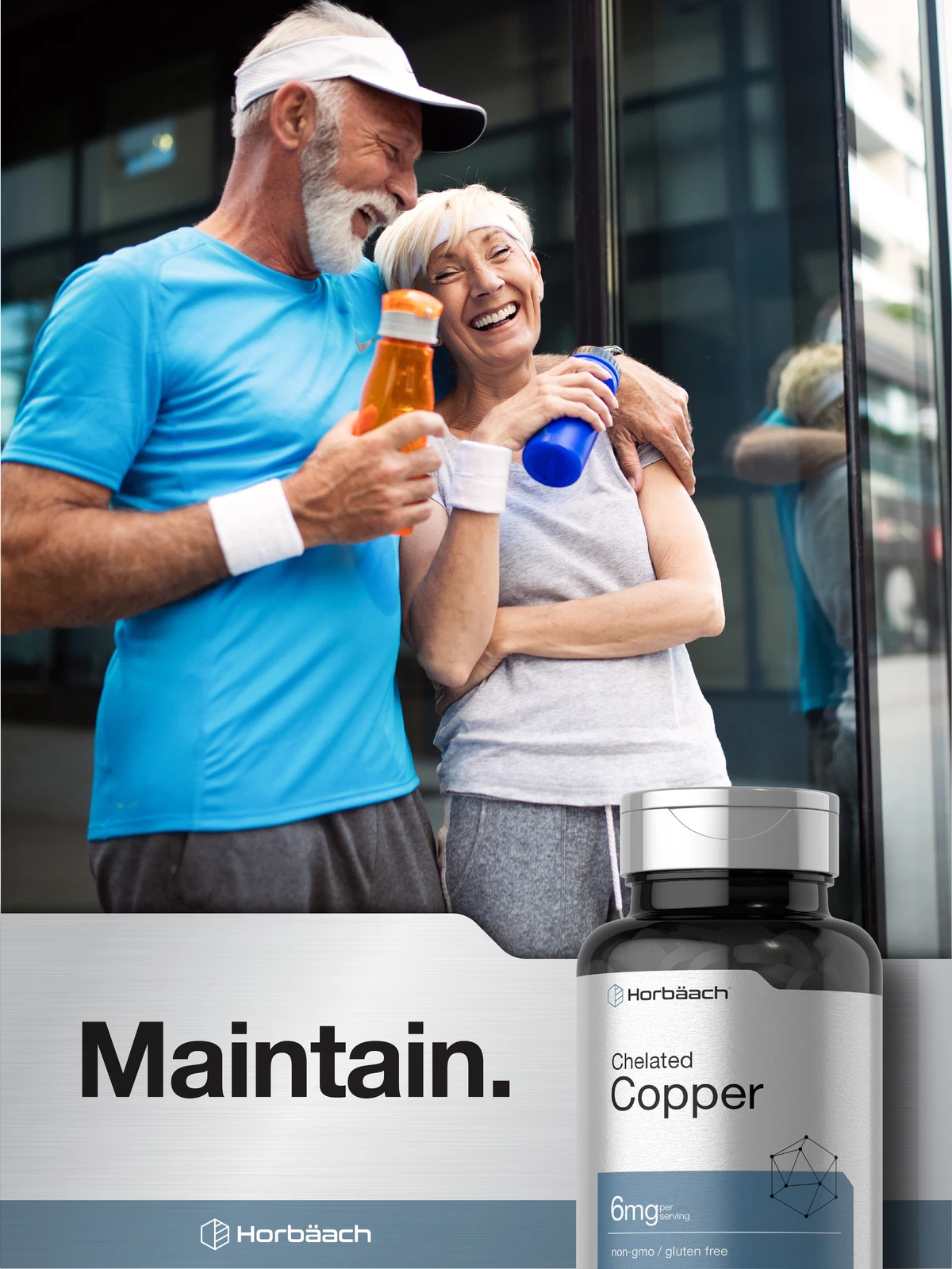 Bottle of Chelated Copper 6mg to support health and wellness