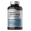 Bottle of Alpha Lipoic Acid 600mg to support health and wellness