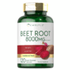 Bottle of Beet Root Capsules 8000mg to support health and wellness