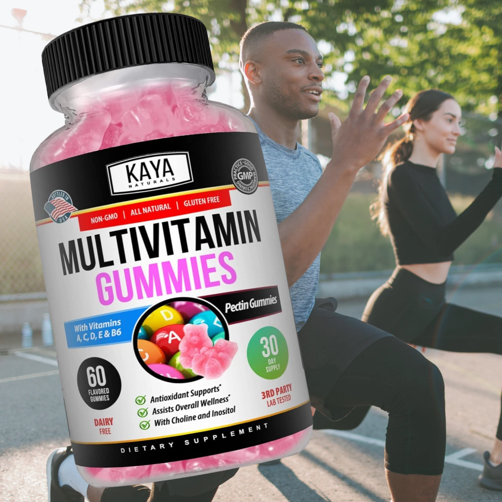 Bottle of Resveratrol Capsules with resveratrol, anti-aging & antioxidant support to support health and wellness