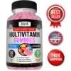 Bottle of Multi Vitamin Gummy 60 Count with multivitamin, daily nutritional support to support health and wellness