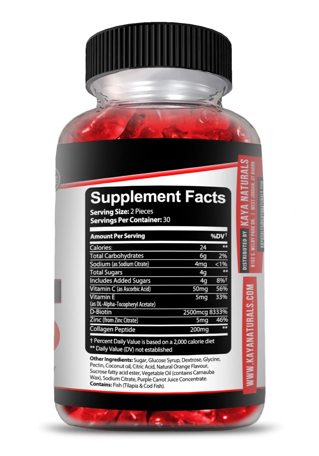 Bottle of Sambucus Black Elderberry with elderberry to support immune system