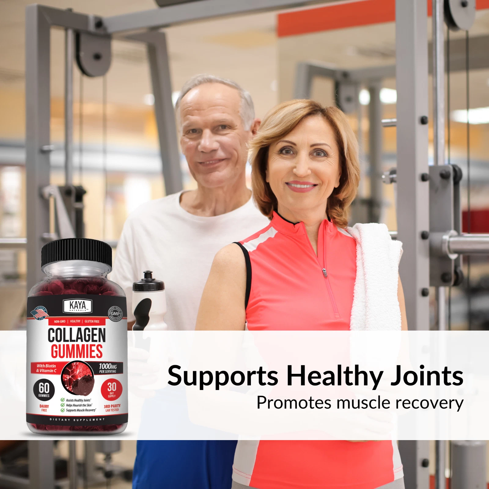 Bottle of Multi Vitamin for Men 60ct with multivitamin, prostate health support to support health and wellness