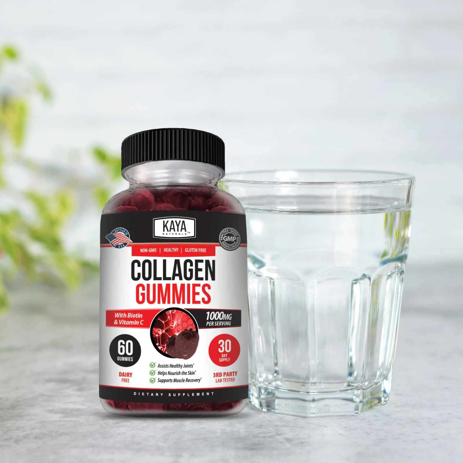 Bottle of Max Detox 60ct with detox, liver & colon support to support health and wellness