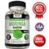 Bottle of Moringa 60ct with moringa, antioxidant & superfood support to support health and wellness