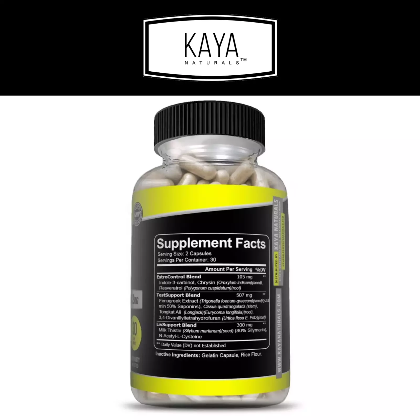 Bottle of Post Cycle Therapy Supplement with pct, hormone balance & muscle support to support health and wellness