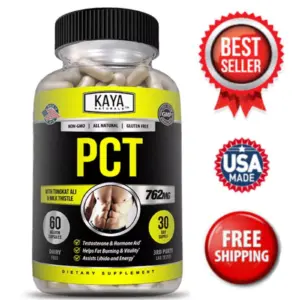 Bottle of Post Cycle Therapy Supplement with pct, hormone balance & muscle support to support health and wellness