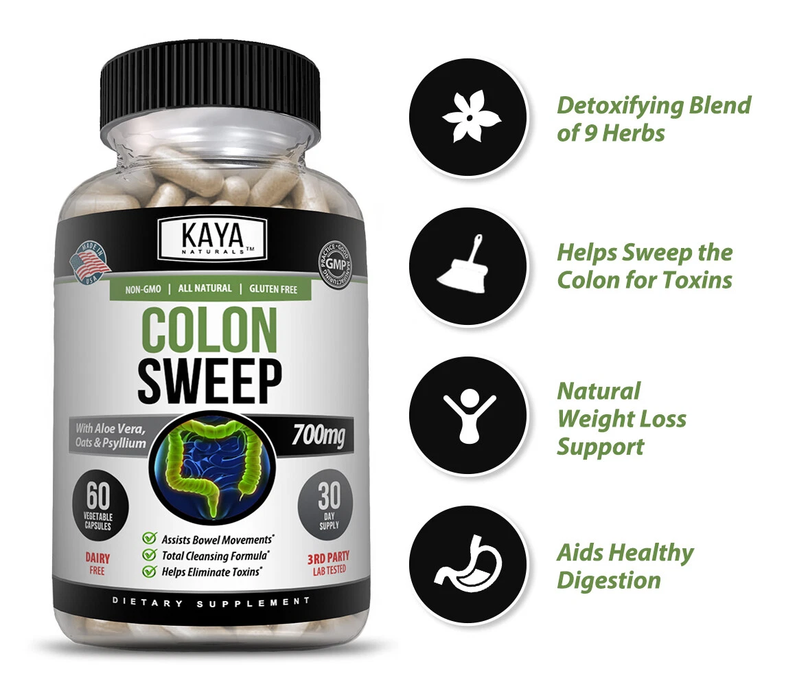 Bottle of Detox Colon Liver Cleanse with detox, liver & colon support to support health and wellness