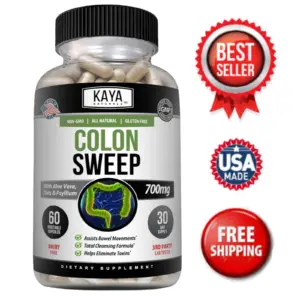 Bottle of Detox Colon Liver Cleanse with detox, liver & colon support to support health and wellness