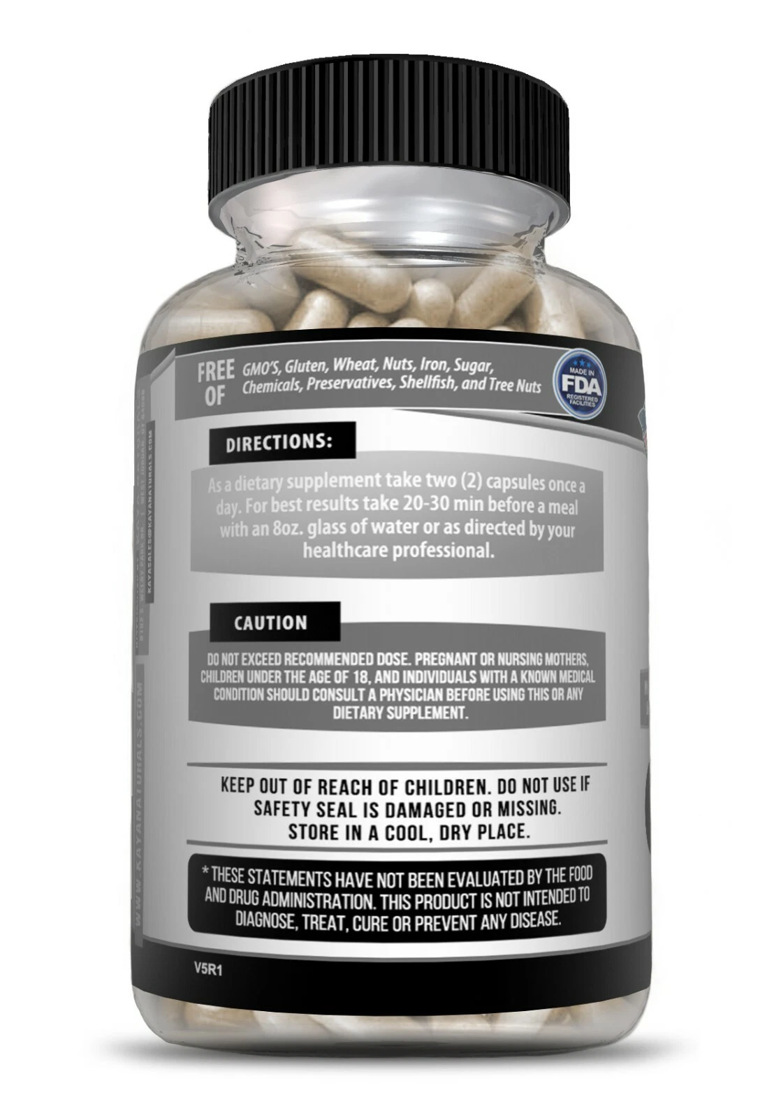 Bottle of Prostate Supplement with saw palmetto, prostate health support to support health and wellness