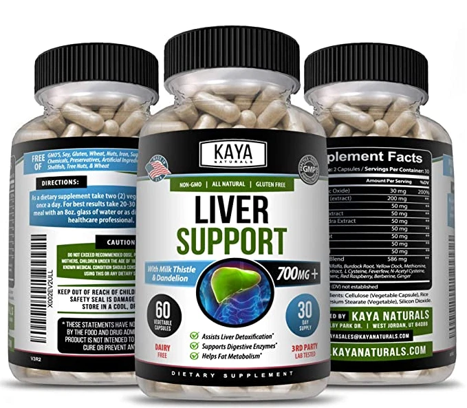 Bottle of NAC N-Acetyl Cysteine 60ct with nac, liver detox & antioxidant support to support health and wellness