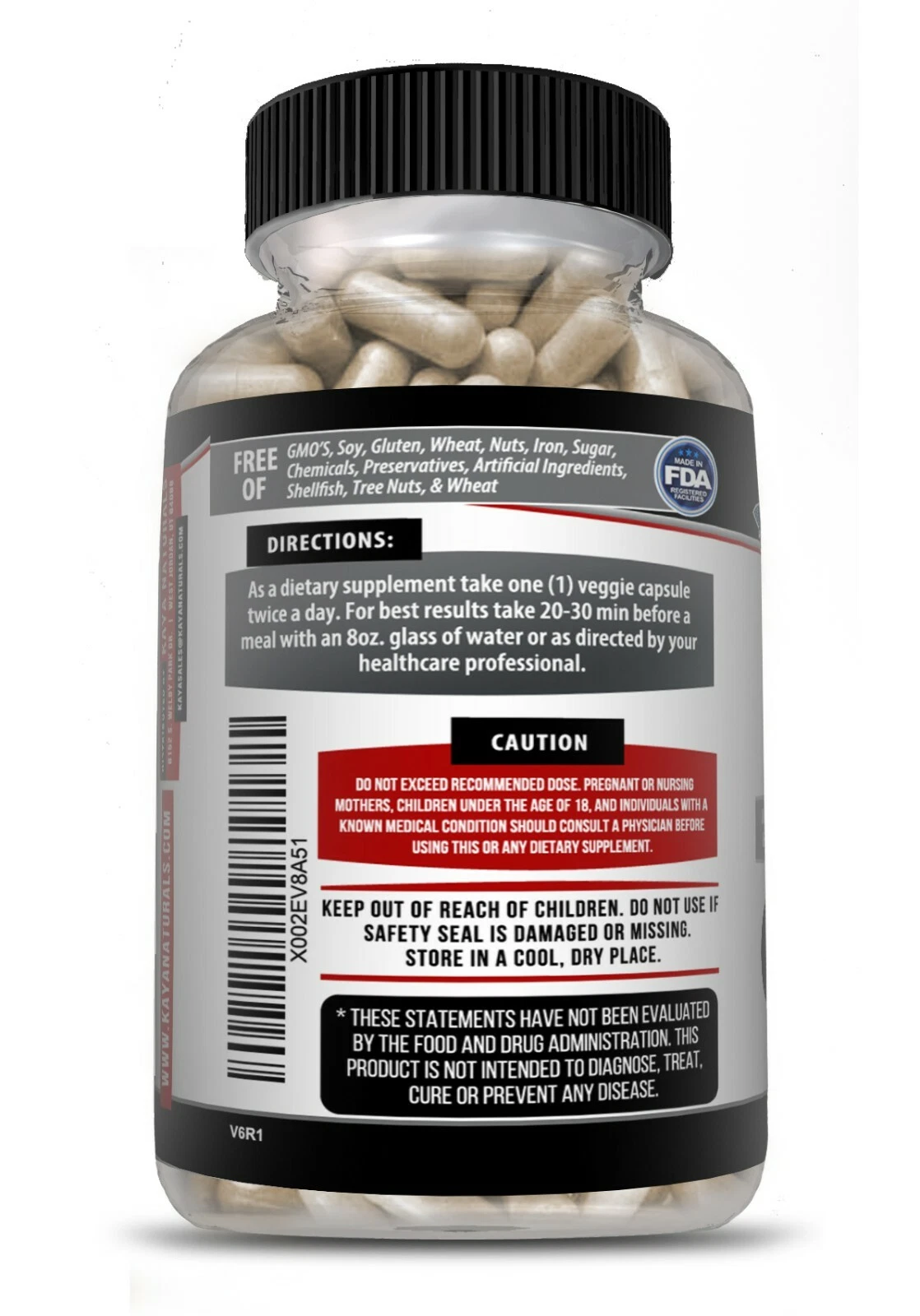 Bottle of Blood Sugar Support 60ct with alpha lipoic acid, blood sugar support to support health and wellness