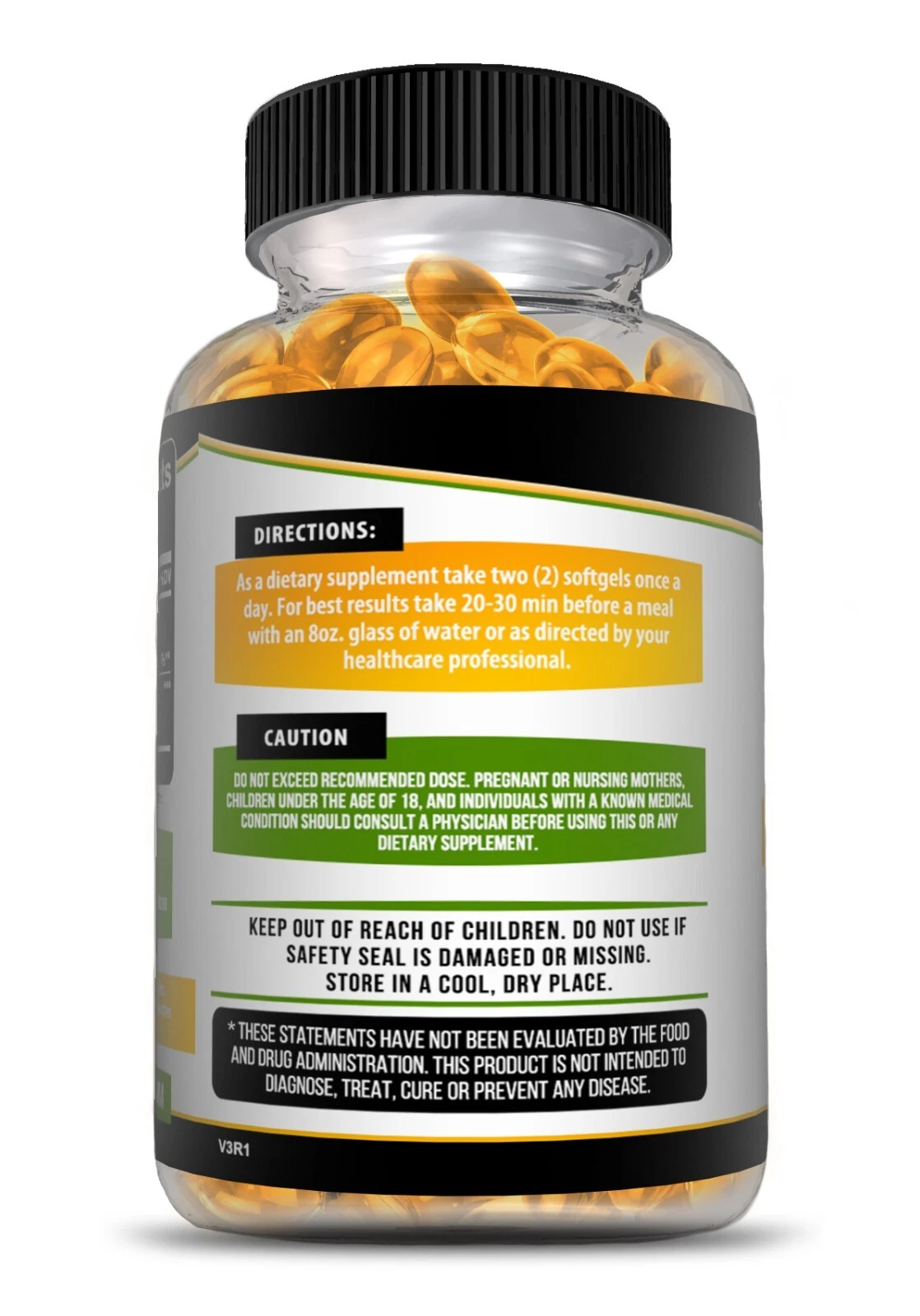 Bottle of CLA 60ct with cla, weight loss & fat burner support to support health and wellness