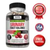 Bottle of Urinary Tract Balance 1350mg 60ct with d-mannose, urinary tract support to support health and wellness