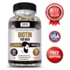 Image of Men's Biotin Supplement for Hair & Skin Support – 60 Capsules