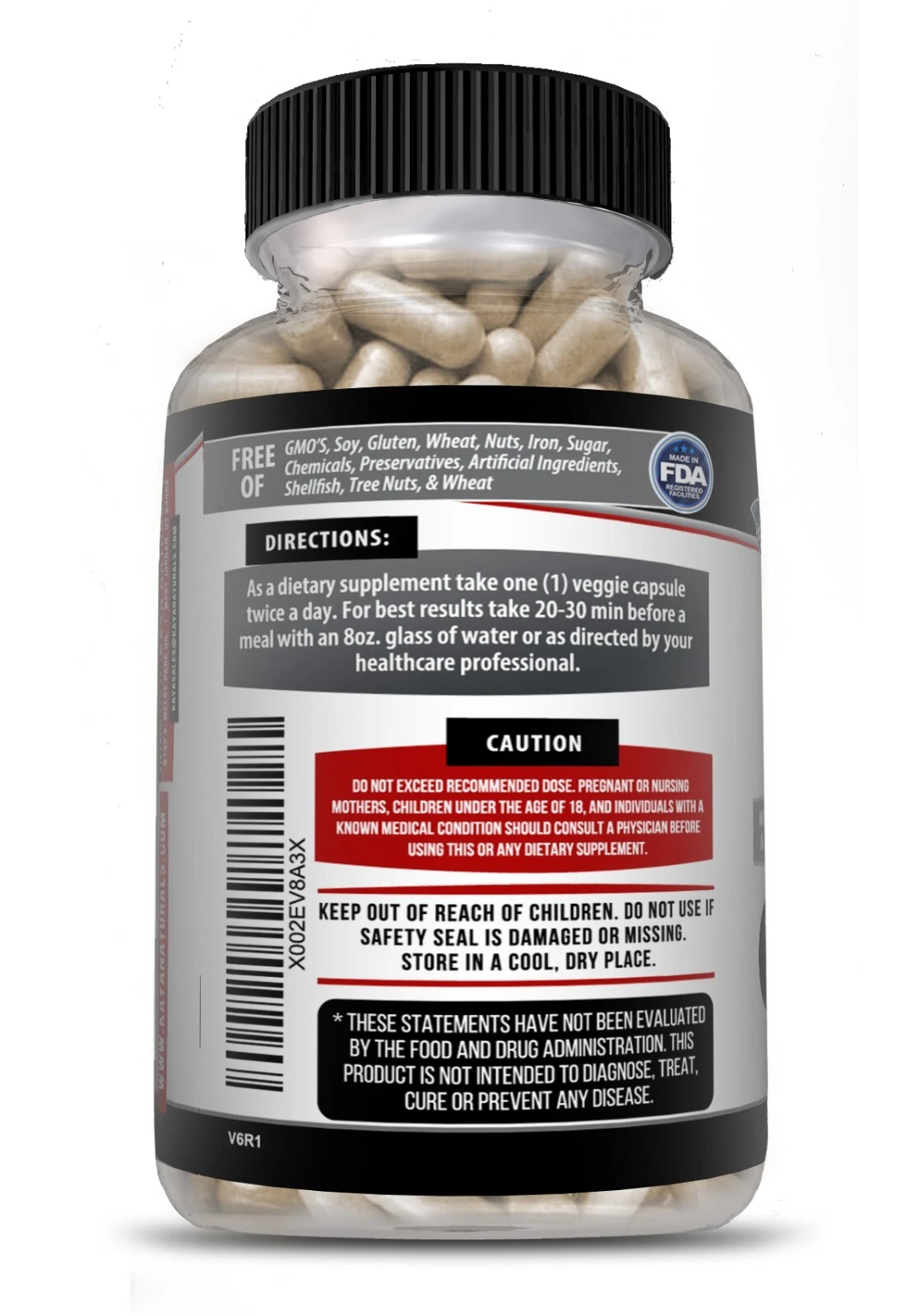 Image of Blood Sugar Support Supplement with Alpha Lipoic Acid – 120 Capsules