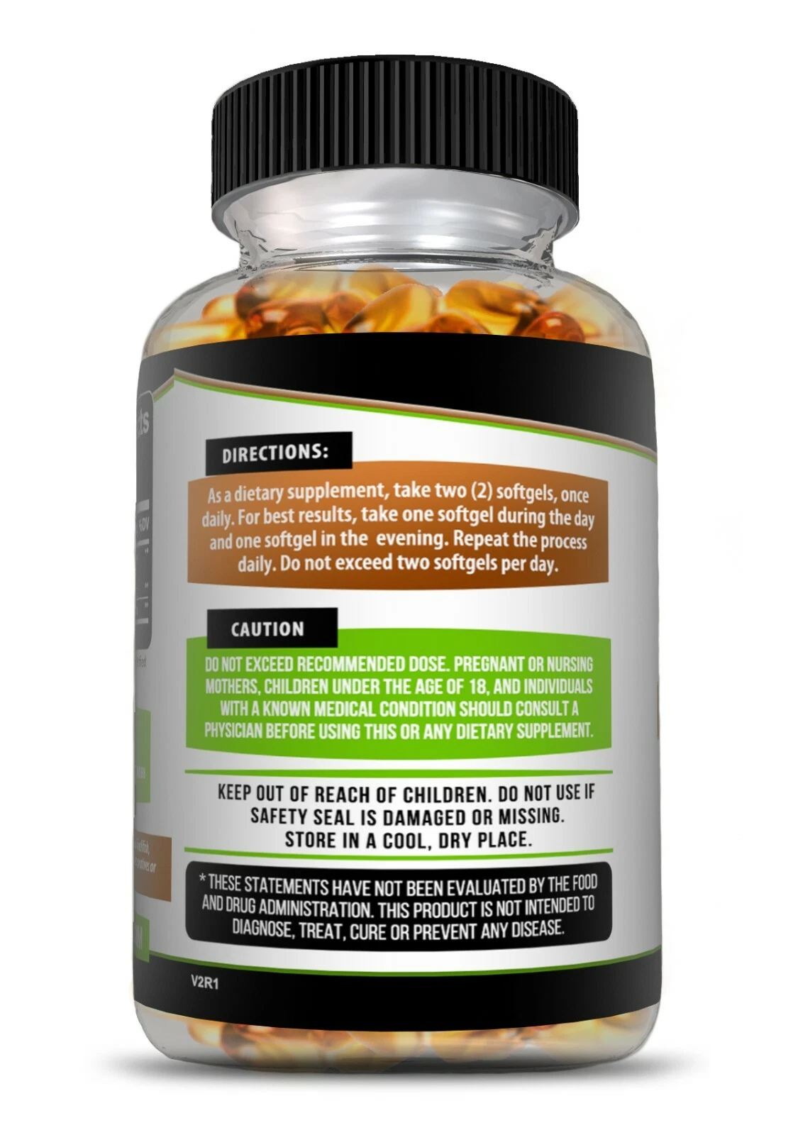 Image of Pure MCT Oil Capsules for Energy & Brain Support – 60ct, 2000mg