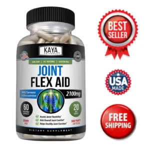Image of Glucosamine Triple Strength Supplement for Joint Pain & Mobility Support – Turmeric & MSM
