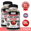 Image of Blood Sugar Support Supplement with Alpha Lipoic Acid – 2 Pack, 60 Capsules