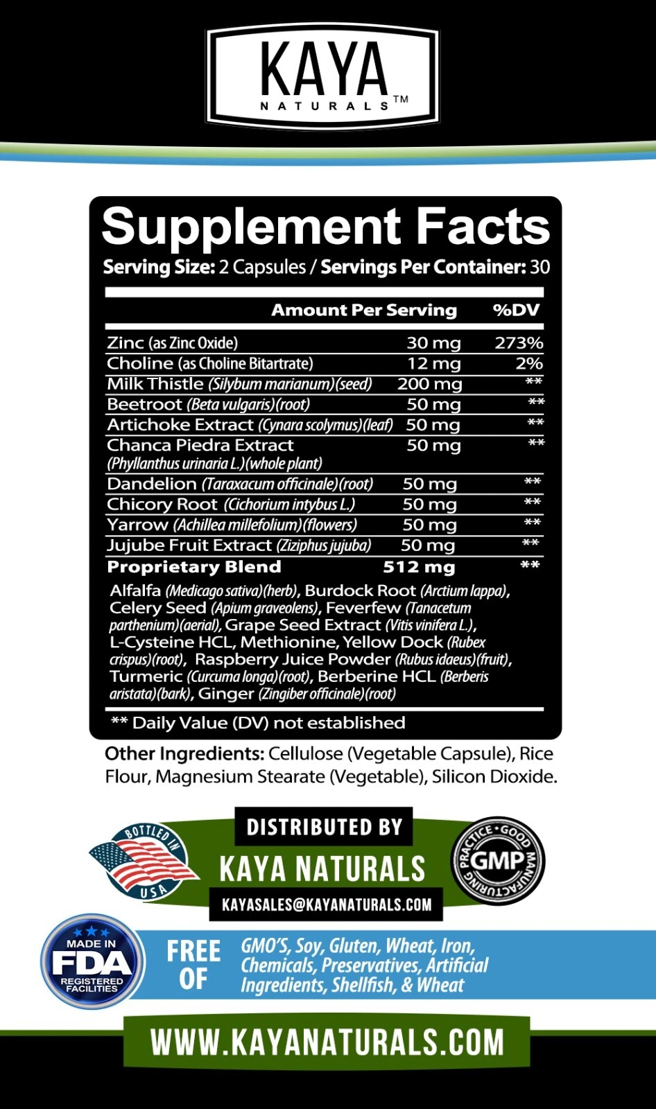 Image of Milk Thistle Liver Support Supplement – 2 Pack, 60 Capsules for Detox & Repair