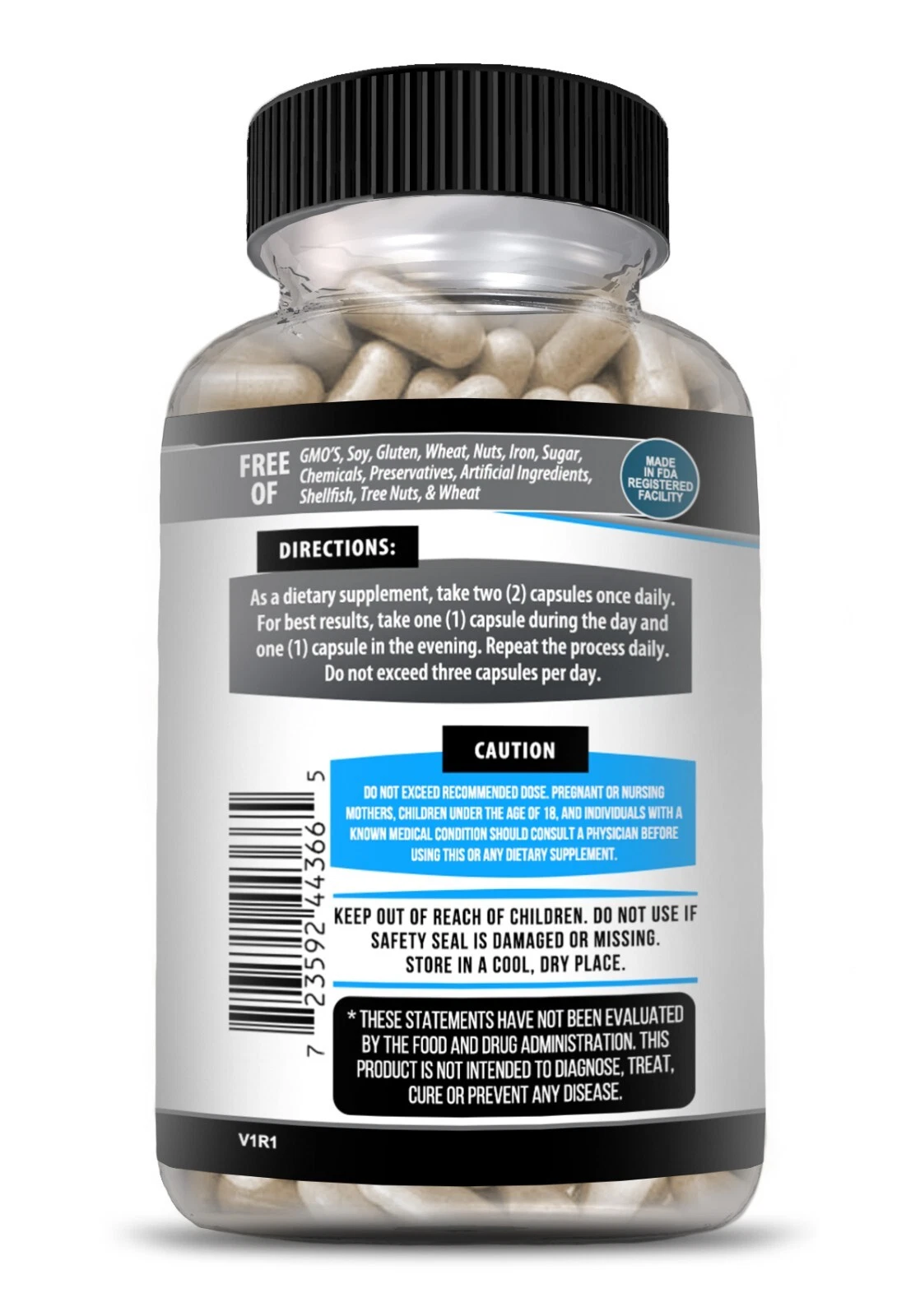 Image of Probiotic Supplement 60 Billion CFU with Prebiotics – Digestive & Immune Support, 60 Capsules