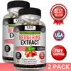 Image of Berberine HCL Supplement for Cholesterol & Glucose Support – 2 Pack, 60 Capsules