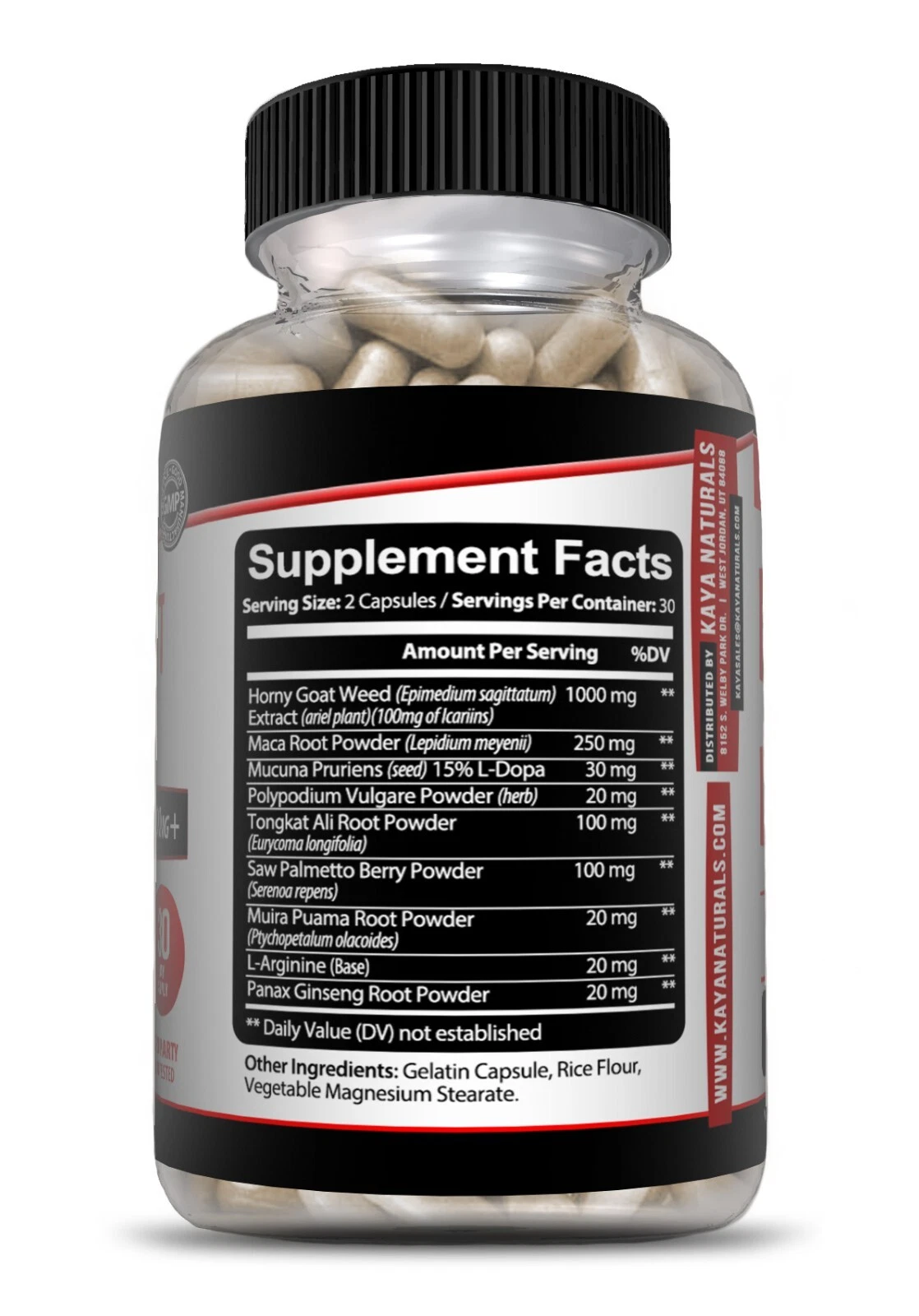 Image of Horny Goat Weed Supplement for Libido & Energy Support – Men & Women, 60 Capsules