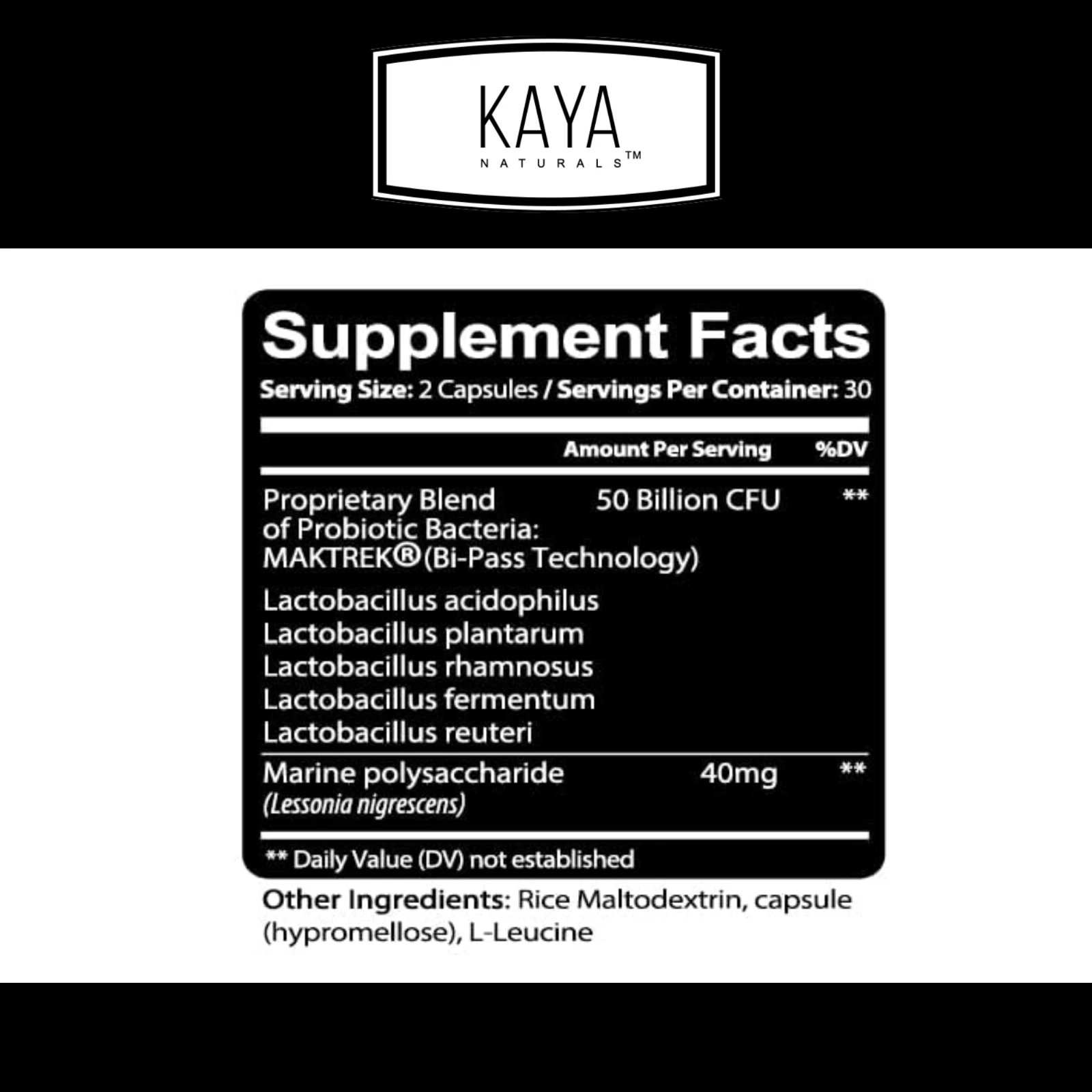 Image of Women's Probiotic Supplement for Digestive & Immune Support – 50 Billion CFU