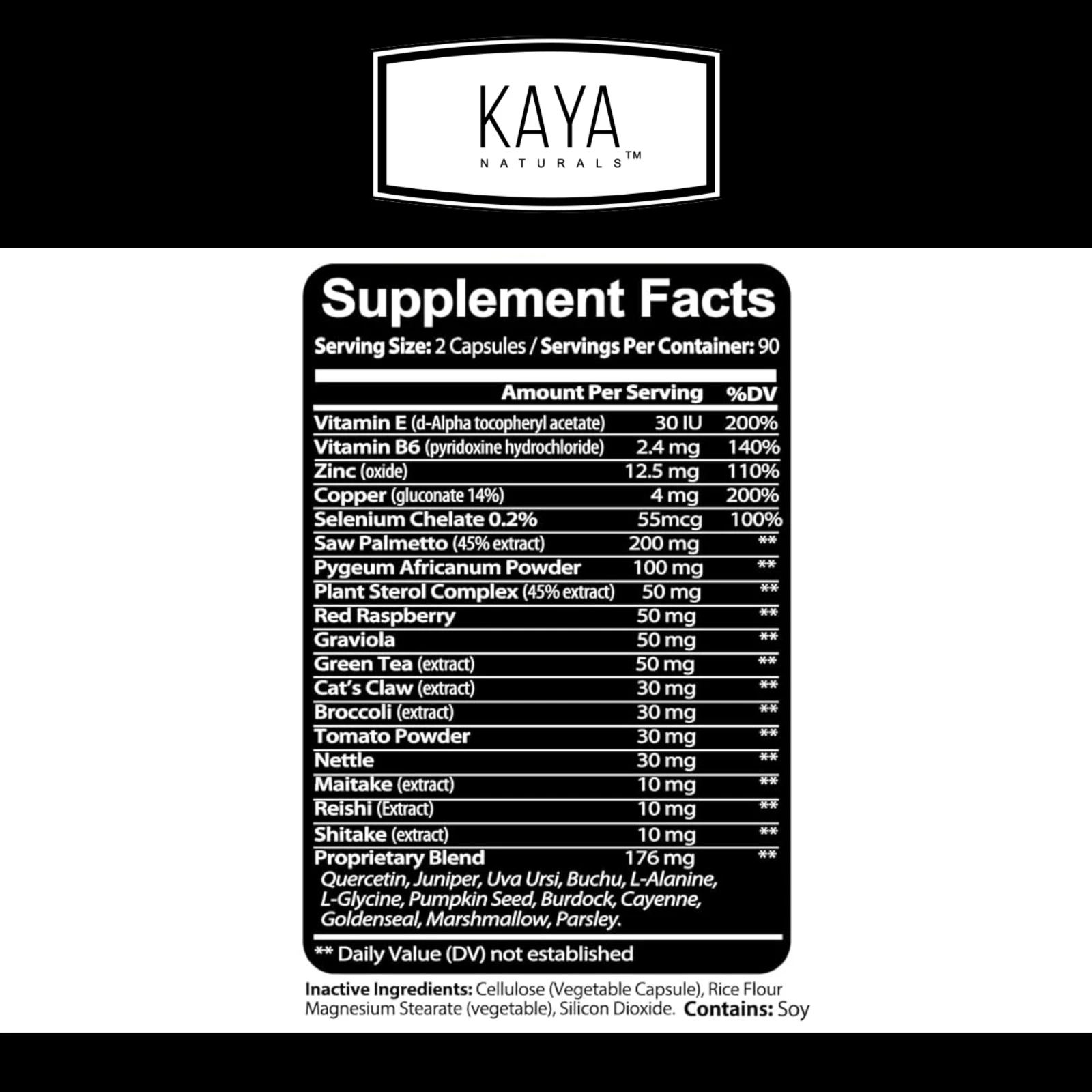 Image of Saw Palmetto Prostate Health Supplement – Bladder & DHT Support, 180 Capsules