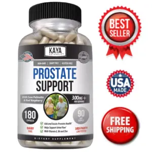 Image of Saw Palmetto Prostate Health Supplement – Bladder & DHT Support, 180 Capsules