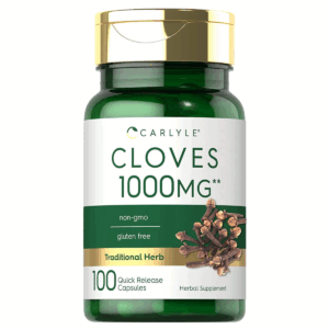 (1 Pack) Cloves Supplement Capsules 1000mg – Antioxidant & Digestive Support, 100 Count