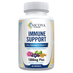 (1 Pack) 12 in 1 Daily Immune Support 1000mg+ for Viral Defense & Antioxidants