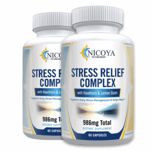 (2 Pack) Stress Relief & Anti-Anxiety Supplement – All Natural Complex