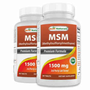 MSM 1500 mg 180 Tablets – Joint Support Tablets