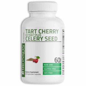 (1 Pack) Tart Cherry Extract with Celery Seed – Joint Support & Uric Acid Cleanse, 120 Capsules
