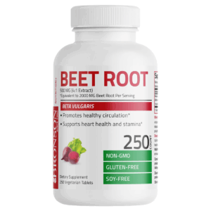 (1 Pack) Beet Root Supplement Energy Support Tablets – Extra Strength, 250 Count