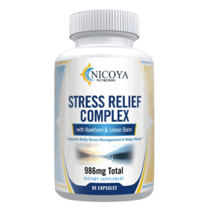 (1 Pack) Stress Relief & Anti-Anxiety Vitamin Supplement – Natural Calming Capsules