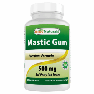 (1 Pack) Mastic Gum 500mg Capsules | Digestive Support & Gut Health, 60 Count