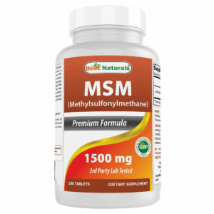 MSM 1500 mg 180 Tablets – Joint Support Tablets