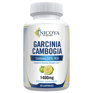 (1 Pack) Garcinia Cambogia Supplement for Weight Loss & Carb Control – 1400mg, 60CT